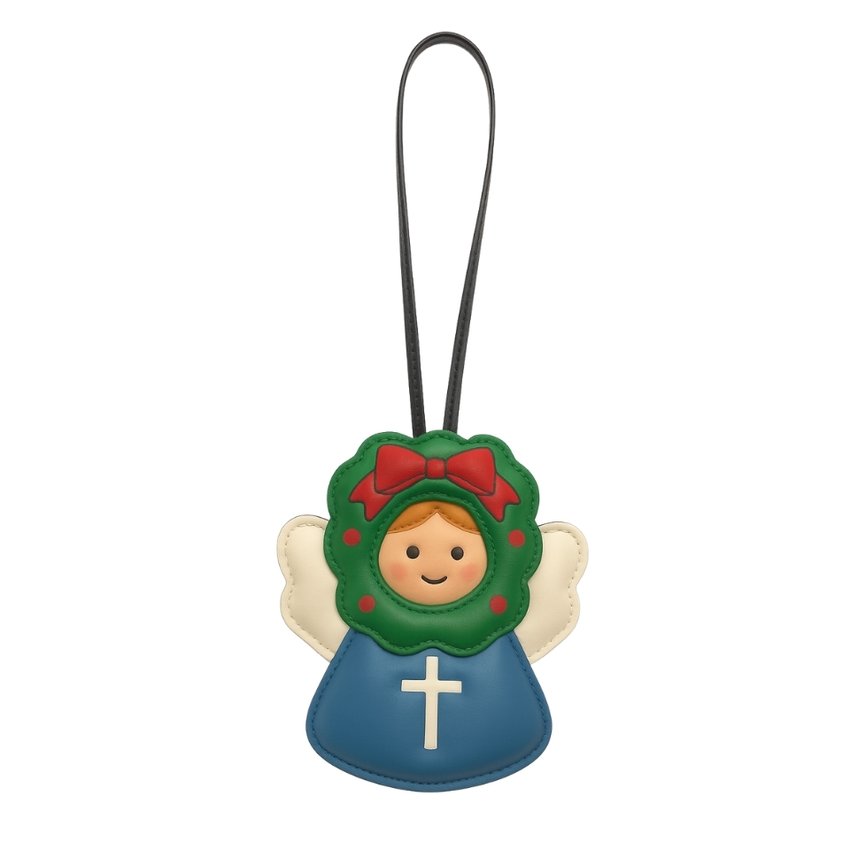 Custom christmas bag charm